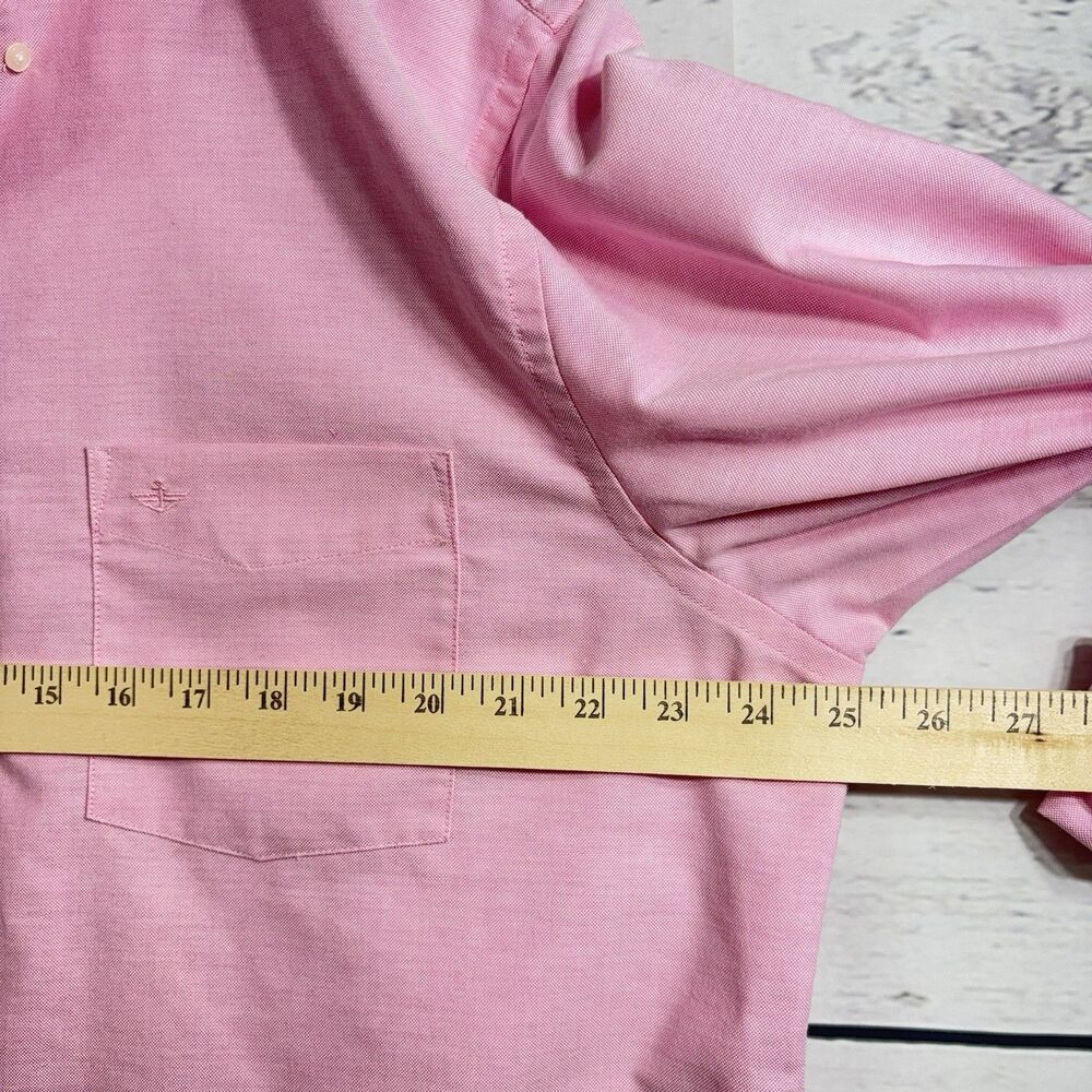 Upcycled Re-worked Dockers Ruffle Collar XL Bubblegum Pink Barbiecore - Picture 5 of 8